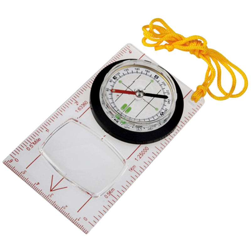 kompas ACE CAMP Fluorescent Map Compass
